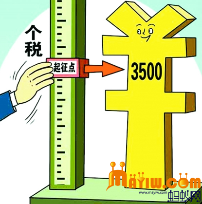 个人所得税起征点